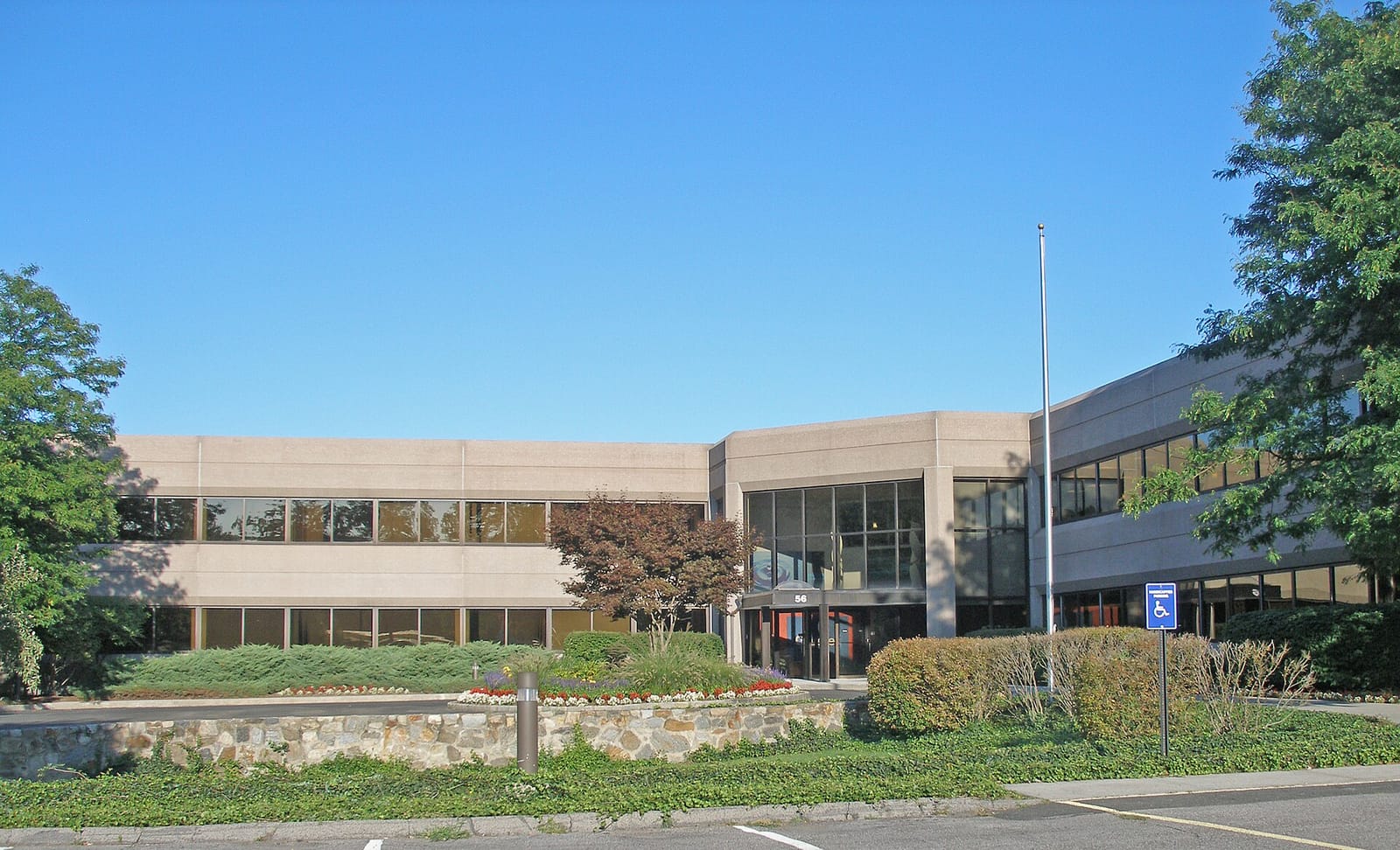 Gartner's two-storey headquarters building in Stamford, Connecticut
