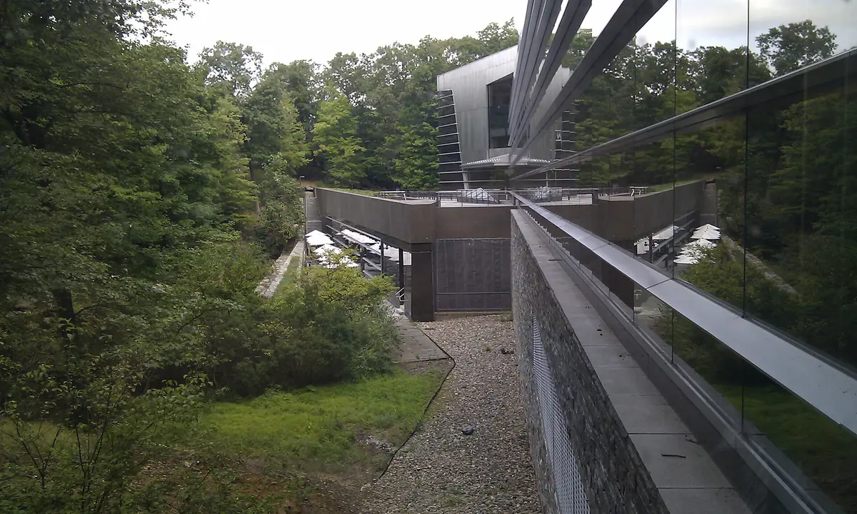 An unusual angle on IBM's Armonk headquarters complex