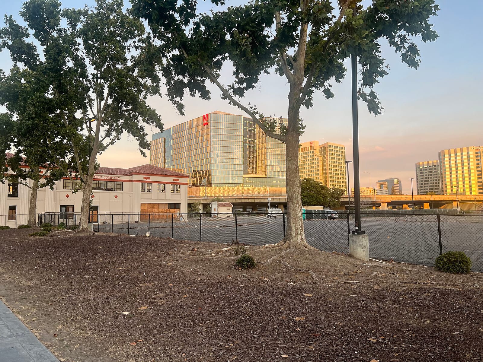 Adobe World Headquarters office towers in downtown San Jose, California